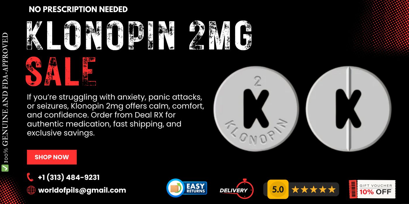 Buy Klonopin 2mg Online – Powerful Relief for Anxiety, Panic & Seizures 10 Klonopin 2mg