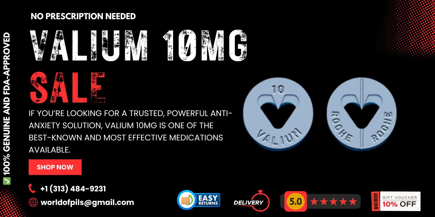 Buy Valium 10mg Online – Advanced Relief for Anxiety, Panic & Muscle Tension 1 Valium 10mg