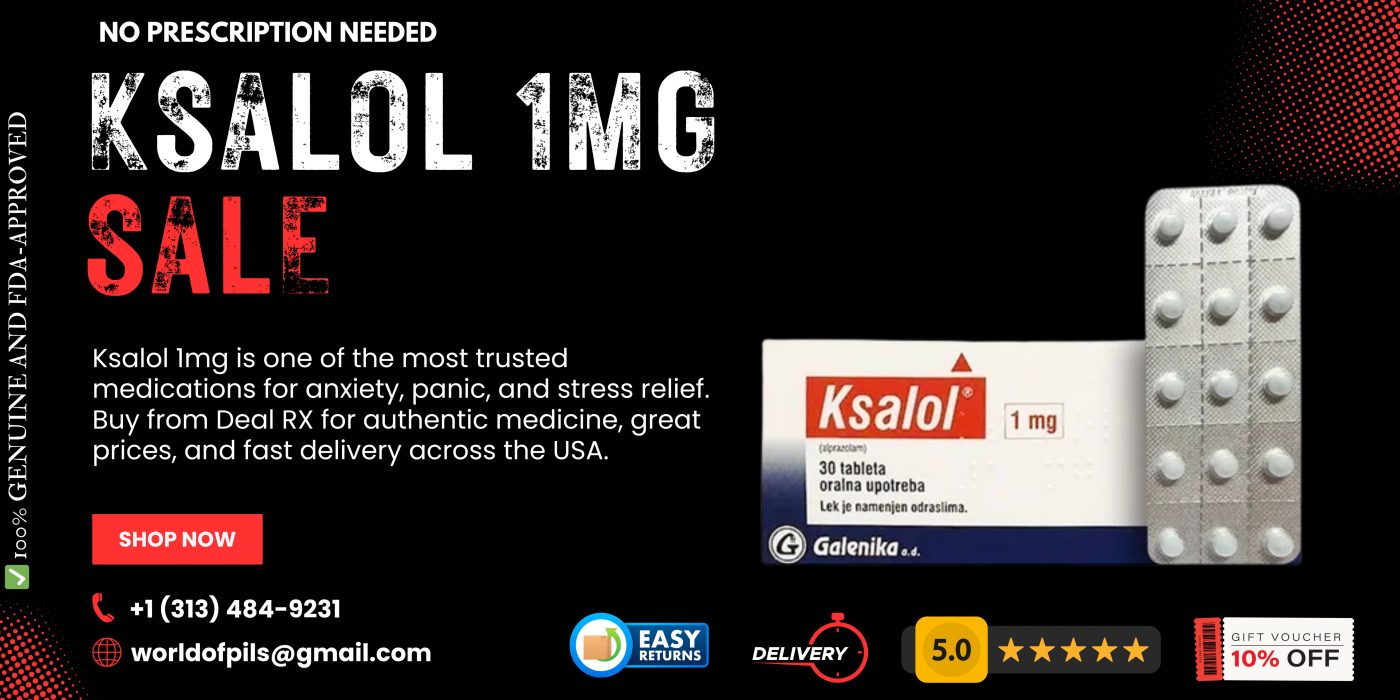 Buy Ksalol 1mg Online – Trusted Relief for Anxiety and Panic Disorders 9 Ksalol 1mg