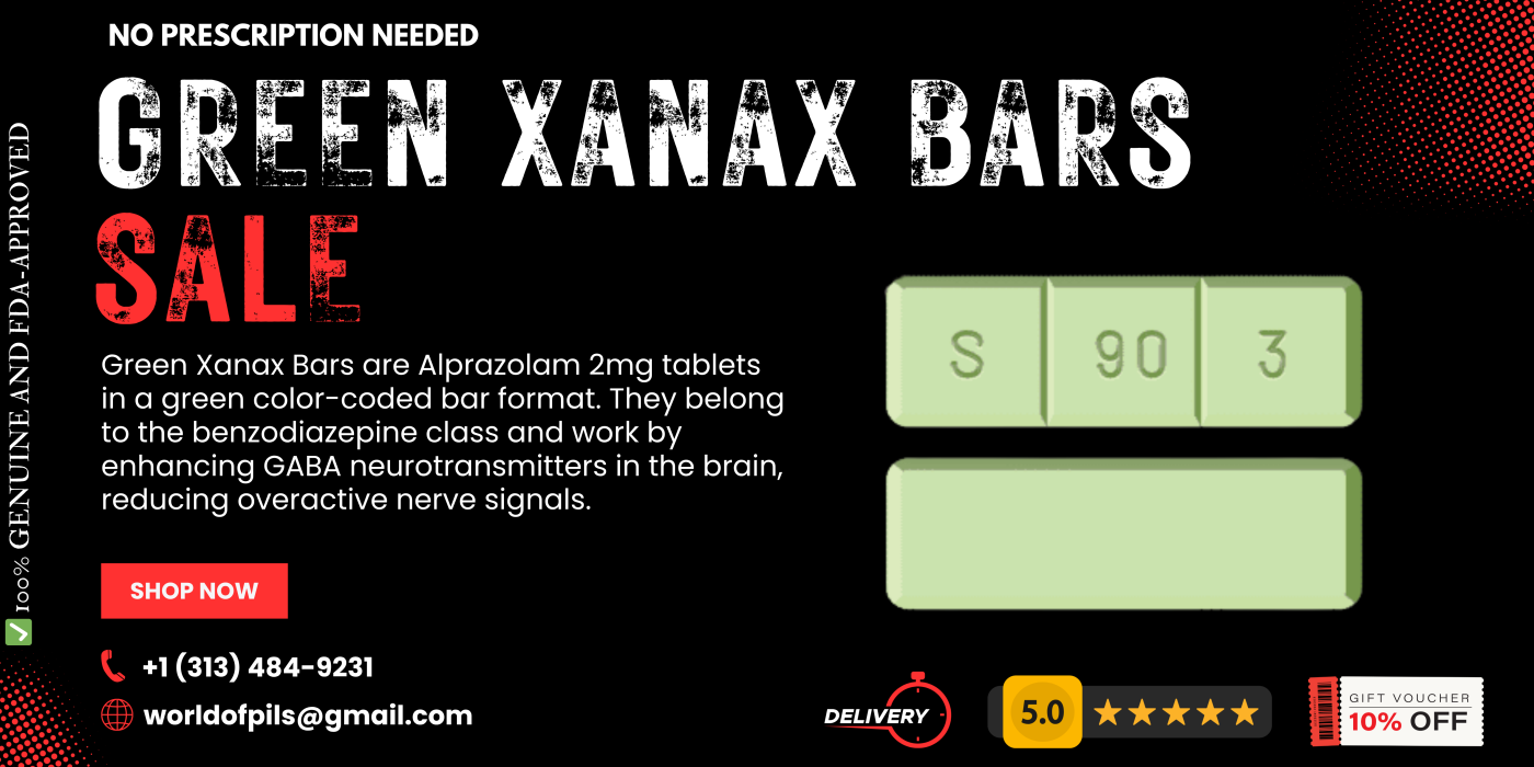 Buy Green Xanax Bars Online – Fast Anxiety & Stress Relief 4 Buy Green Xanax Bars Online