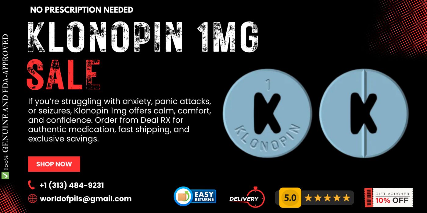 Buy Klonopin 1mg Online – Fast Relief from Anxiety & Panic Disorders 1 Buy Klonopin 1mg Online
